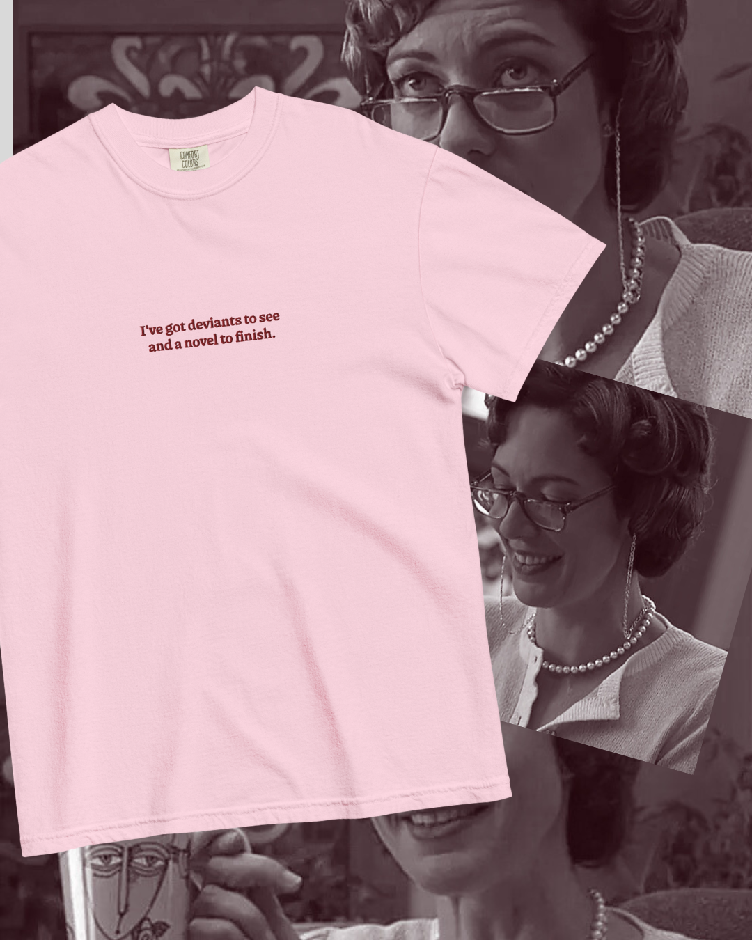 Ms. Perky v. her novel